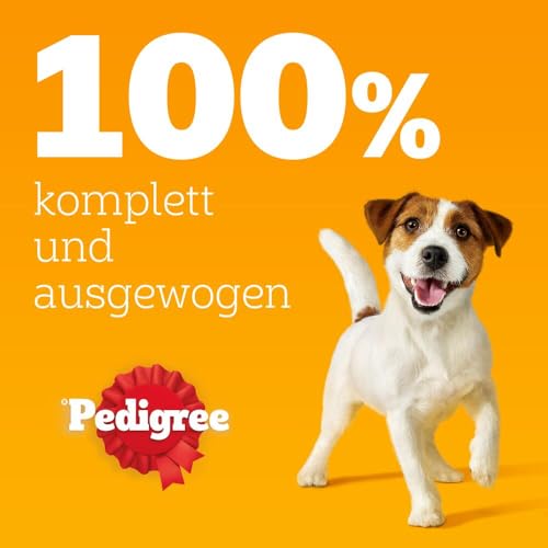 PEDIGREE Hundenassfutter Vital Protection Portionsbeutel mit Rind- und Lebermischung in Gelee, 24 x 100g