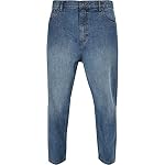 Urban Classics Herren Jeanshose Cropped Tapered Jeans, Regular Fit, verkürzten Länge, erhältlich in 2 verschiedenen Farben, Größe 30 bis 38 – Bild 5