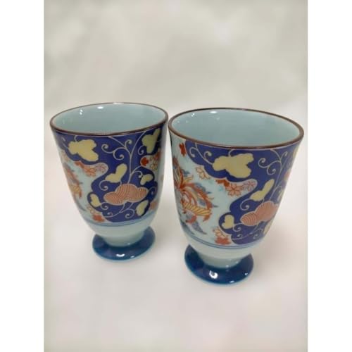 有田焼 湯呑茶碗セット 色絵桜図