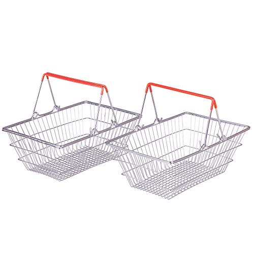Bigjigs Toys Shopping Baskets, Multi-colored