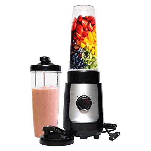 Image of Puffin High Speed Smoothie Maker | Nutri Shake | Juice Mixer Blender - 300w Black