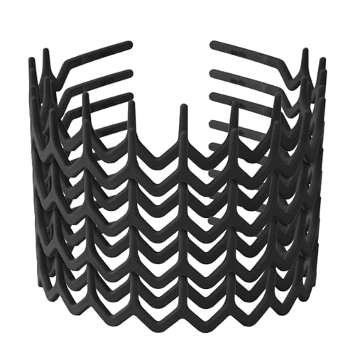 Canitor 8 Pieces Black Zig Zag Headbands Gifts for Women