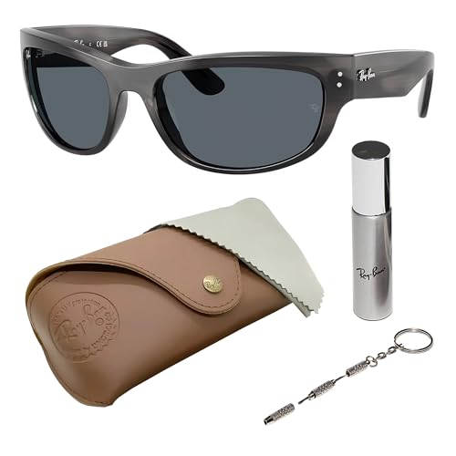 Image of Ray-Ban RB2289 MEGA BALORAMA Square-Round Shaped Sunglasses for Men & Women with Official RAYBAN Eyewear Kit