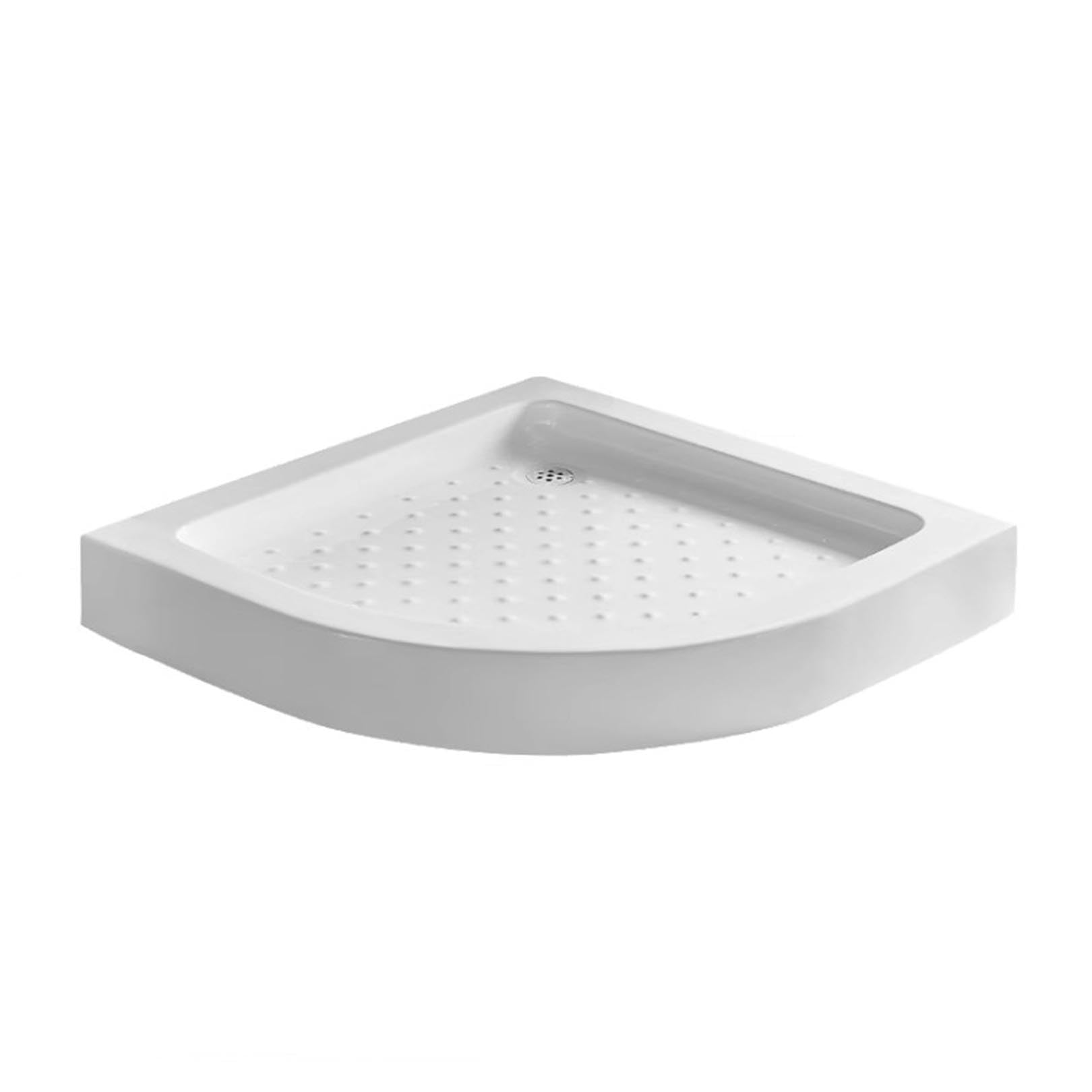 Receveur de douche antidérapant en acrylique haut de gamme kit étanche avec drain intégré