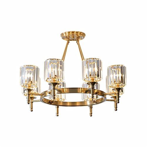 Chandelier en cristal K9 suspendu pour illuminer votre grand salon familial