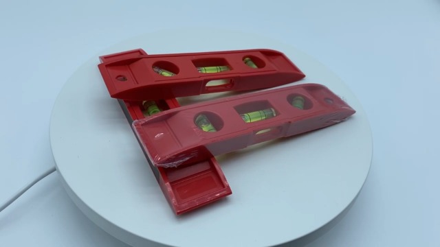 3 PCS Magnetic Torpedo Level, 6 Inch 45°/90°/180° Bubbles
