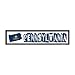 SMART BLONDE Pennsylvania State Outline Novelty Metal Vanity Small Street Sign K-337