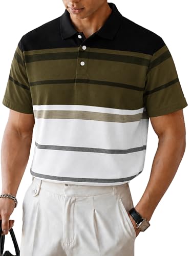 Image of Noble Monk Men's Regular Fit Polo Neck T-Shirt | Half Sleeve