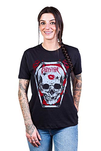 Camiseta Bullet For My Valentine Logo Caveira Com Estampa