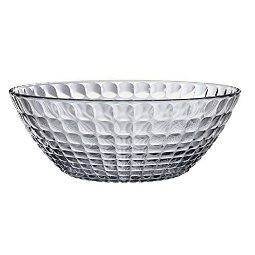 Conjunto de Tigelas de Vidro, Bubble, 7 peças, Transparente, Euro