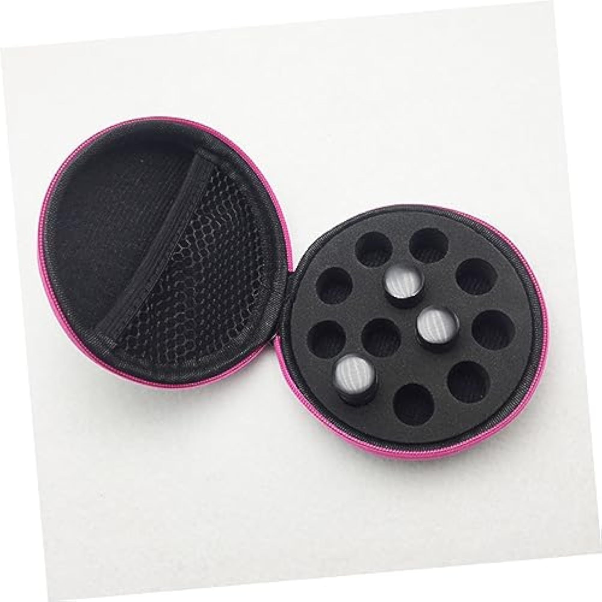 2Pcs Portable Essential Oil Storage Bag, Travel Holder