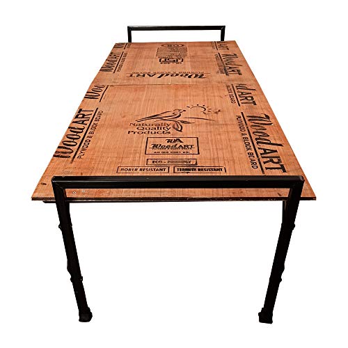 Image of Aaram Charpai Udyog Smart Plywood Foldable Single Bed (Size 2.5 X 6) | Paint Finish; Strong; Brown