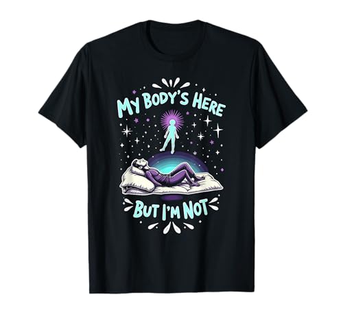 アストラルプロジェクションファン 体外スピリチュアルトラベル 宇宙 Tシャツ