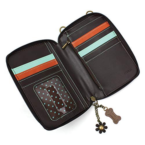 Image of CHALA Wallet Crossbody Cell Phone Purse - Women Faux Leather Multicolor Handbag with Adjustable Strap