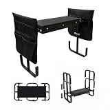 TUIBEIDAMAI Gartenhocker Kniebank Klappbar, Höhenverstellbare Kniehocker 60x52x27cm, Kniebank für Gartenarbeit mit Aufstehhilfe, Werkzeugtasche, Eva Schaummatte, für Gartenarbeit, Camping, Angeln