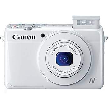 Canon コンパクトデジタルカメラ N100 ホワイト Amazon.com : Canon PowerShot N100 HS 12.1MP Digital Camera