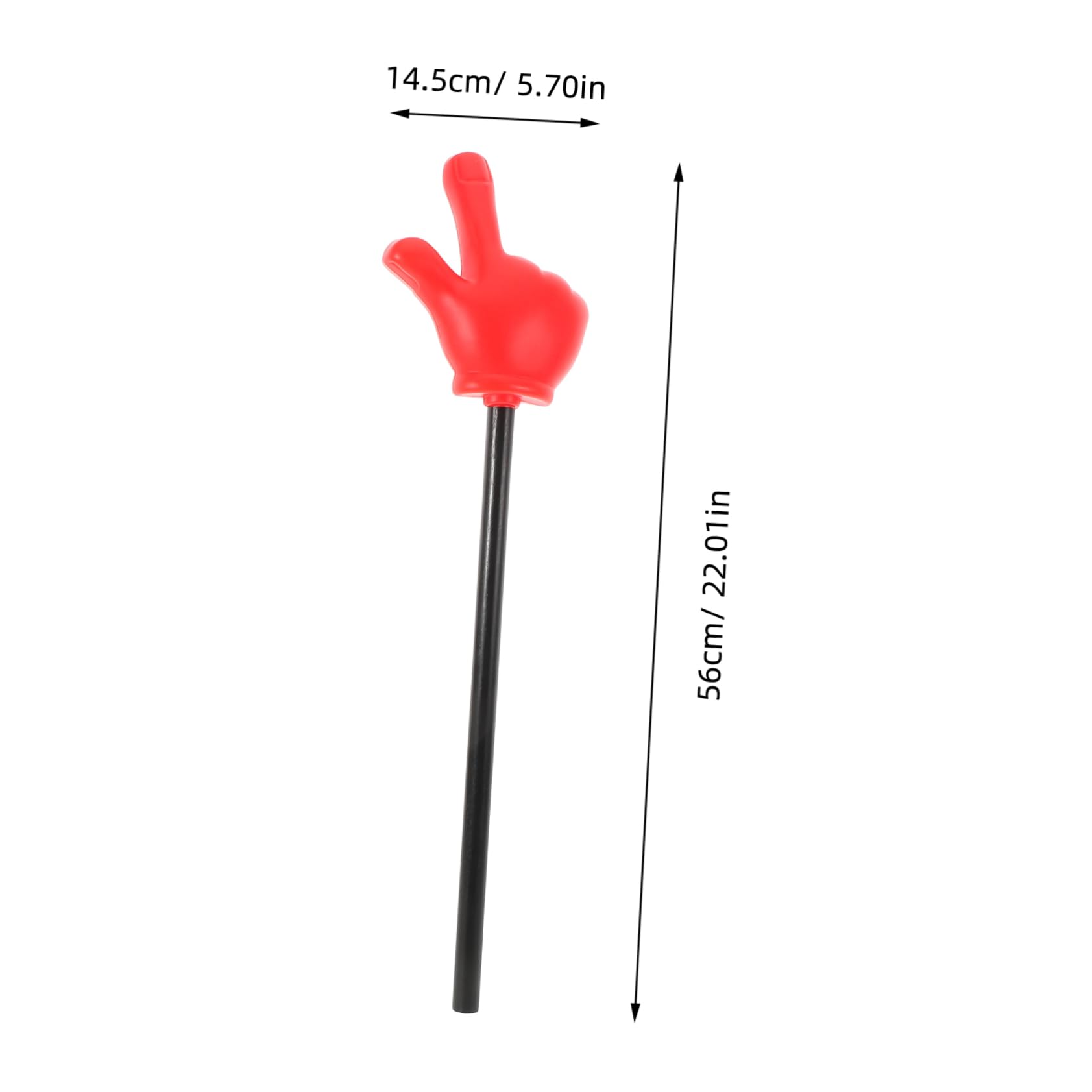 Abaodam Hand Pointer Stick for Teachers Finger Tracking Reading Aid Multi Occasion Classroom Engagement Tool Fun Party Accessory for Dance and Games for Students