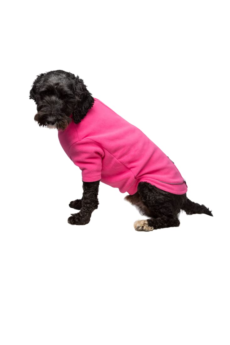 Fleece Dog Jumper Puppy Jacket Winter Coat XS, S, M, L, XL Pet Clothes Rydale 18 Colours (Bonbon, XS/S) — image 1