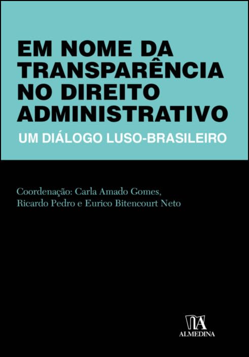 Capa de Em Nome da Transparência no Direito Administrativo