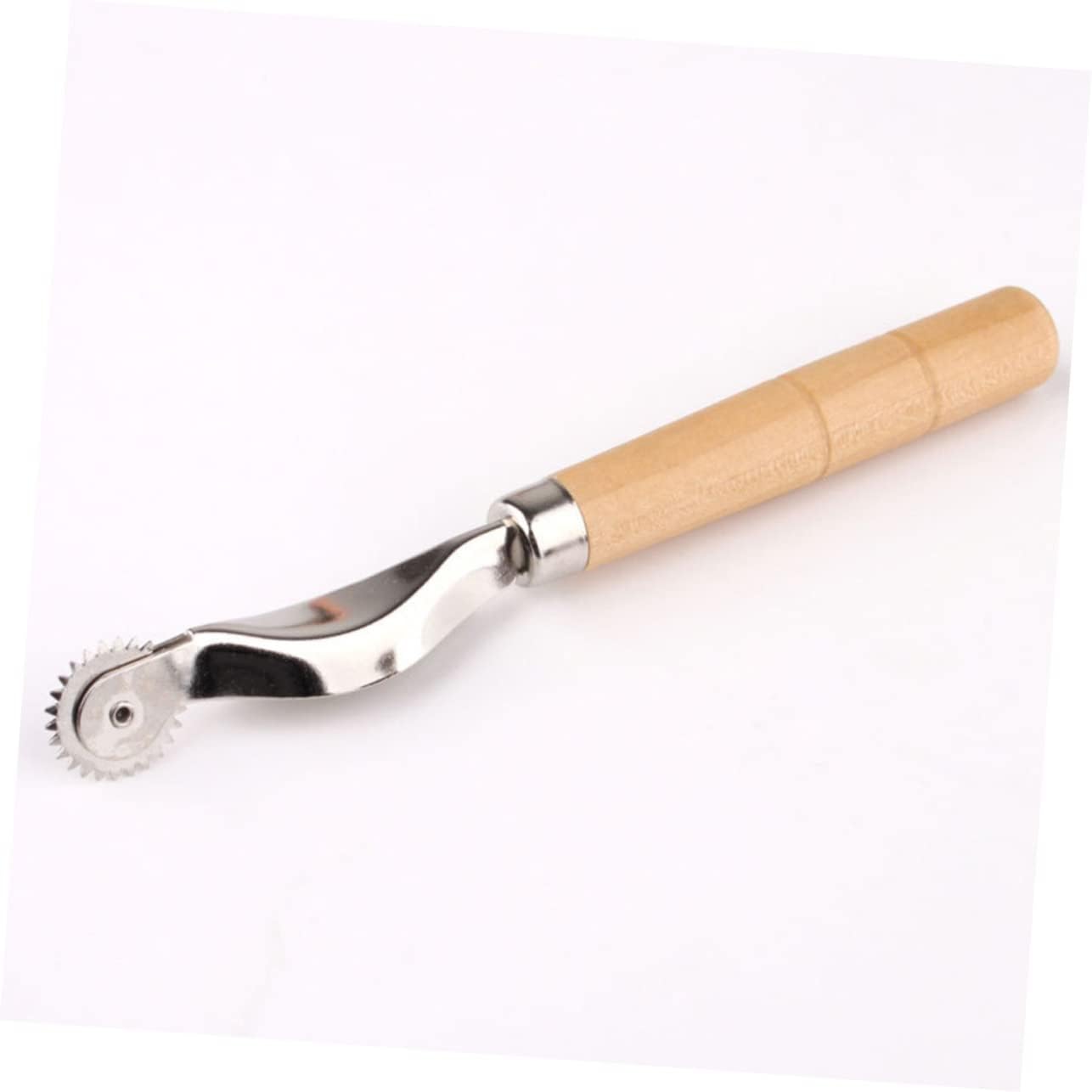 CORHAD 2pcs Wooden Handle Tracing Wheel Sharp Needle Point Wheel for Sewing Patterns Durable Marker Tool for Crafting and Stitch Marking