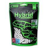 Hybrid Aktivkohlefilter Plus Size (200 Stk, Ø 8,2 mm) - Hybridfilter aus Zellstoff & Kokos-Aktivkohle - Made in Europe