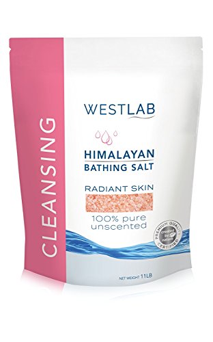Westlab Himalayan Pink Salt - (Fine Grain) Cleanse & Detox (11lb Resealable Bag)