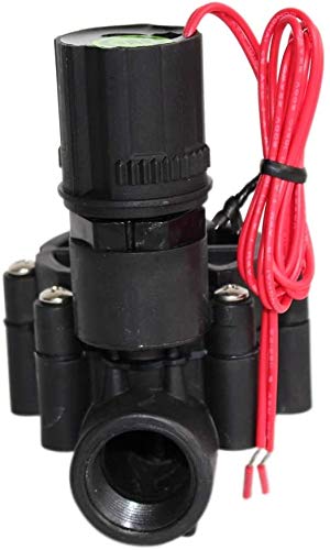 Irrigation 1inch Normally Closed Control 2 in 1 Yard Electric Solenoid Intelligent Garden Watering Outdoor Automatic DC 24V Durable Lawn Sprinkler Latching System Inline