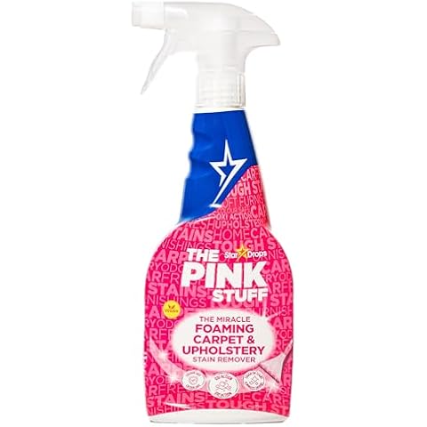 Stardrops - The Pink Stuff - The Miracle Foaming Carpet & Upholstery Stain Remover Cover