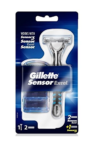 Best Sensor3 Razor Handle Compatible with Sensor, Sensor Excel & Sensor 3 W/ Free Loving Care Conditioner Packette