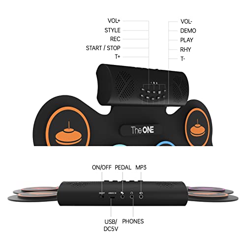 Professional Electric Drum Pad Set
