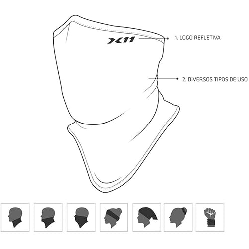 Necktube Segunda Pele Anatômico Preto