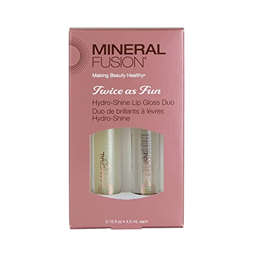 Mineral Fusion Twice As Fun, Hydro-Shine Lip Gloss Duo