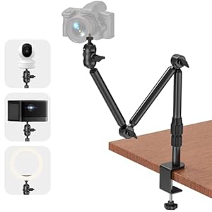 Jubor Kamera Schreibtischhalterung 3KG Klemmstativ