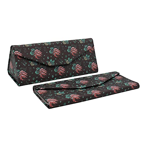 Image of Real Sic Glasses Case for Men and Women - Magnetic Folding Hard Shell Sunglass Holder - Inspired by Activities /Hobbies