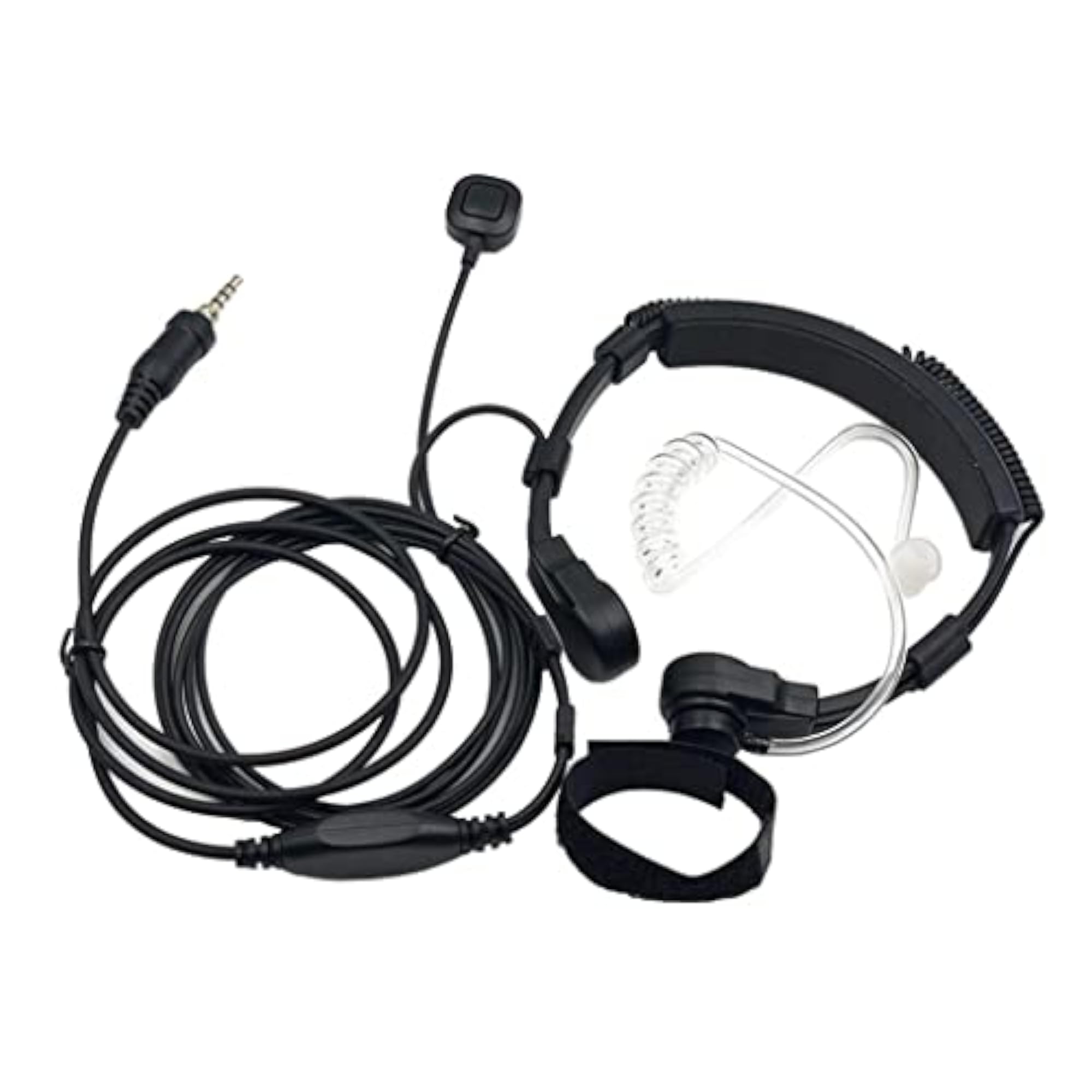 Throat Mic Earpiece for Yaesu Vertex Radio VX-6E