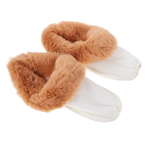 Plantillas para zapatos con forro de piel gruesa y cálida miniatura 1
