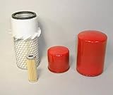 NUEPWRFA HH150-32094 70000-11221 1T021-43560 32701-37950 Filter Kit Compatible with Kubota B8200 HST