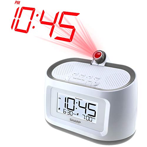 Sharp Projection Clock with Nature Sounds image product image