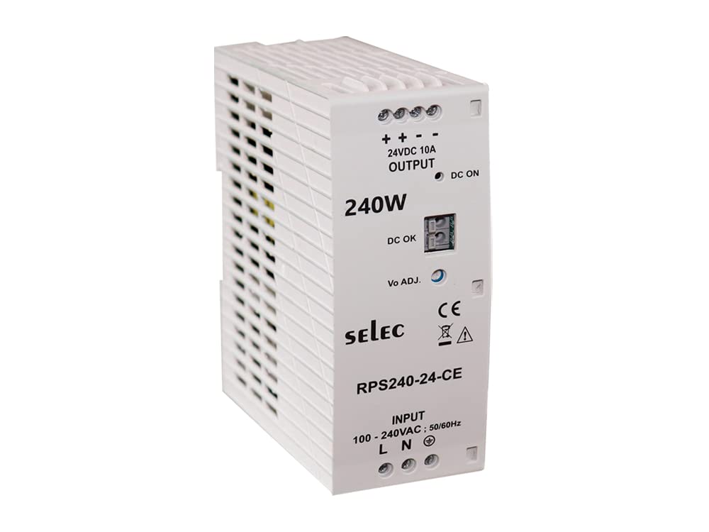 24VDC 10Amp. Rail Mounting Power Supply Selec RPS240-24-CE (Industrial)-image-48