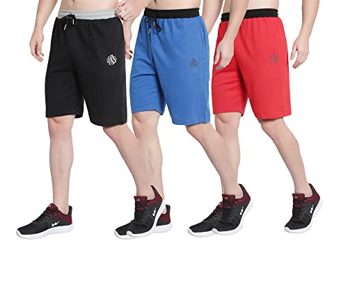 Image of OORA Men's Plus Sizes Cotton Shorts M to 5XL, 28 to 48 Inches Waistline