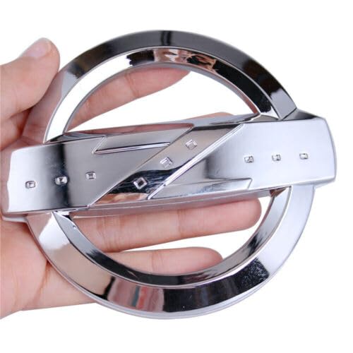 Image of NIZMA 5PCS Replacement Metal 350Z Badge Kits Car Body Front Rear Fender Emblems Badges Stickers 350Z Fairlady Z33 Emblems Badges (Silver 370Z)