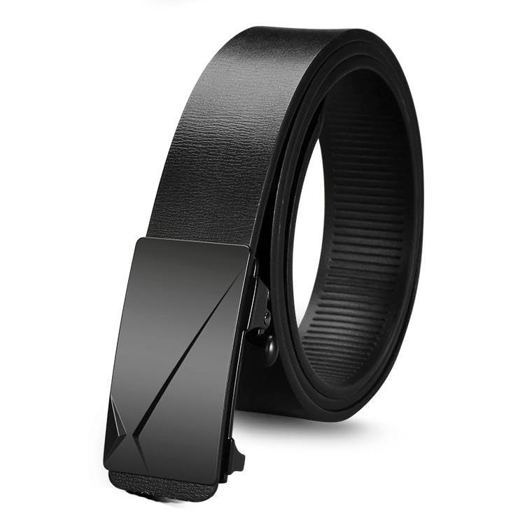 Men's Belt Adjustable for Formal Casual 43in