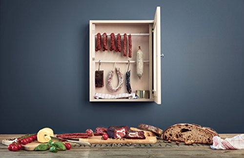 Neipp & Söhne Wurstschrank | Reifeschrank | Trockenschrank | Fliegenschrank | Anschlag links | In Weiss | 50 x 60 x 12 cm - 0720780590767 Neipp & Söhne Wurstschrank | Reifeschrank | Trockenschrank | Fliegenschrank | Anschlag links | In Weiss | 50 x 60 x 12 cm