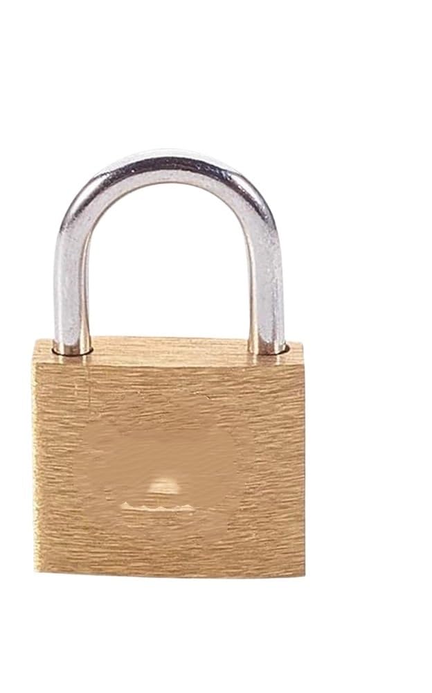 Padlock 1PC Copper Padlock 20mm Small Locks with 3 Keys for Luggage Case Locker