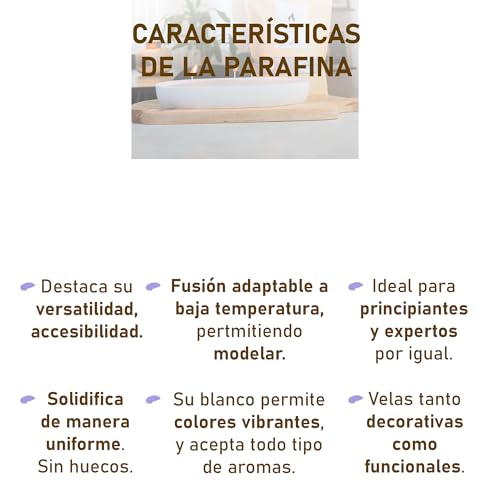Miniatura 4 de Cera De Parafina Natural Para Hacer Velas Aromáticas En Bolsa De 3kg, Manualidades Diy, Kit Para Hacer Velas, Parafina Para Velas Con Forma De Perlas De Color Blanco
