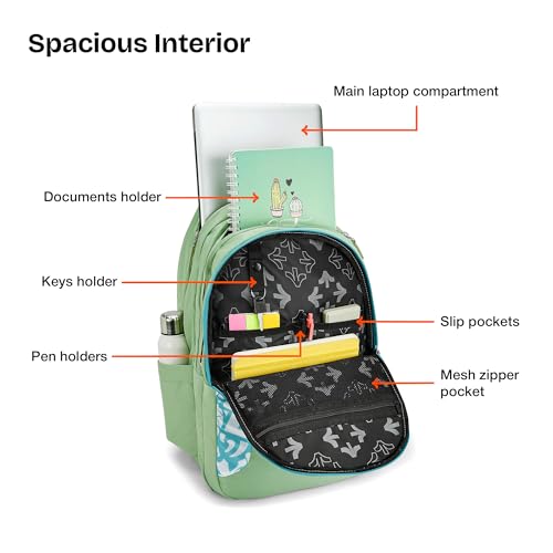 Image of Nasher Miles Polyester Laptop Backpack | Ideal for College, School, Office & Travel | Men, Women, Boys, Girls