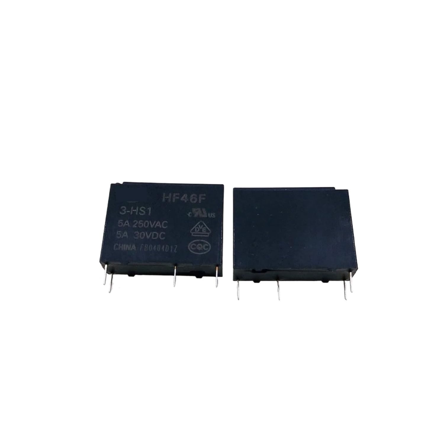 Relay HF46F-3-HS1 Relay 3VDC Group of Normally Open 4-pin 5A 250VAC HF46F-003-HS1 1Pcs