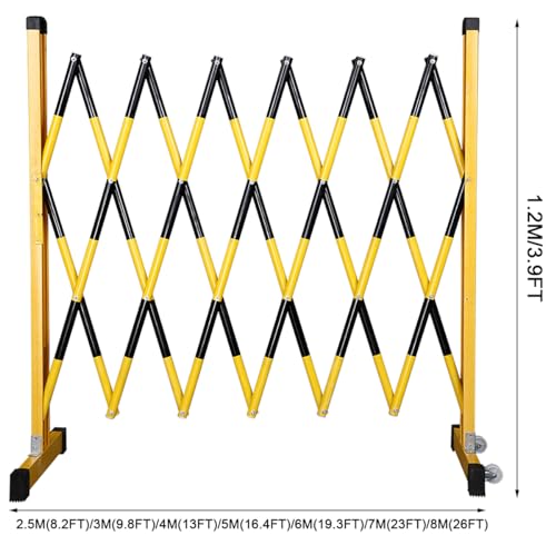 Barrière extensible rétractable de 7 m pour bloquer les accès dangereux - 2