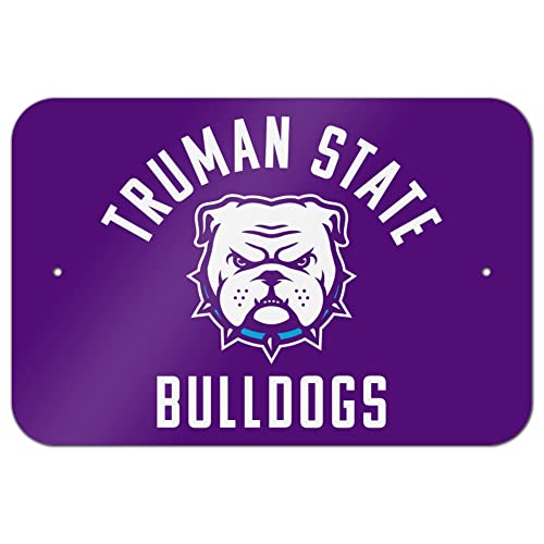 Truman State University Bulldogs Logo Home Business Office Sign - Metal - 6" x 9" (15.3cm x 22.9cm)
