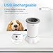 ALL FOR PAWS Automatischer Pfotenreiniger, 2 Reinigungsgeschwindigkeiten, Weiche Borsten, Abnehmbar, USB Aufladbar für Kleine und Mittlere Hunde